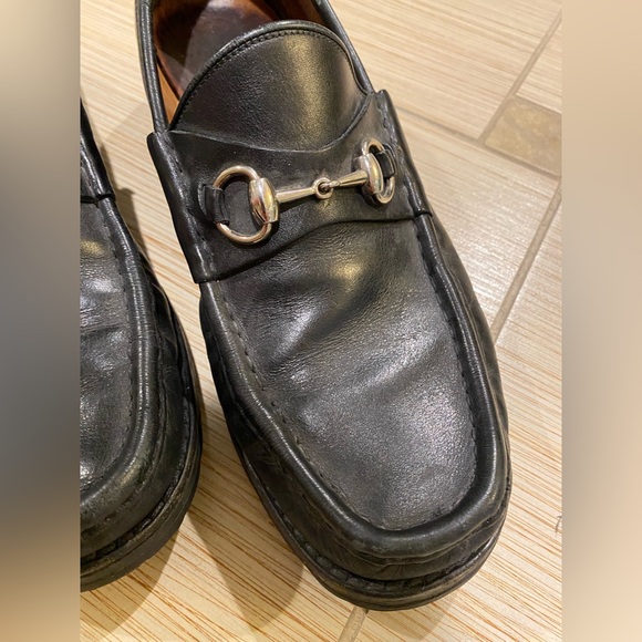 Gucci Leather Horsebit Loafers - Picture 4 of 10